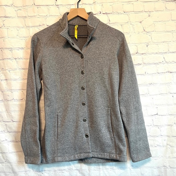 Cabela's cardigan fleece jacket size M - Picture 1 of 9